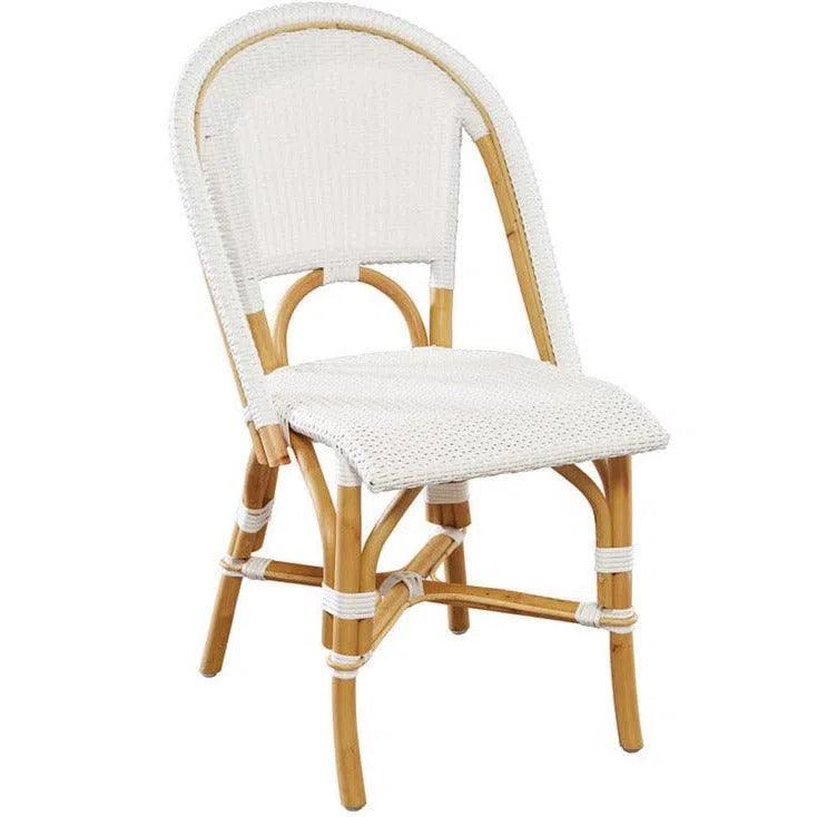 Leroy Rattan Framed Armless Side Chair (Set Of 2)