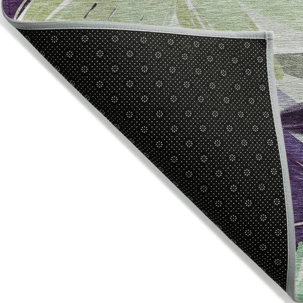 LOOMLAN Rugs Loopra Purple Washable Indoor-Outdoor Rug
