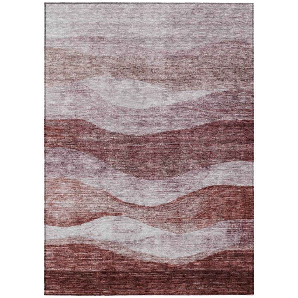 Louisa Pink Washable Indoor-Outdoor Rug
