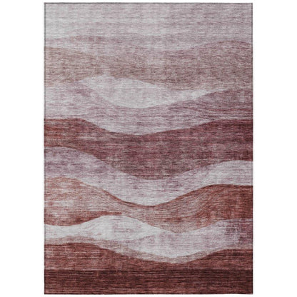 Louisa Pink Washable Indoor-Outdoor Rug
