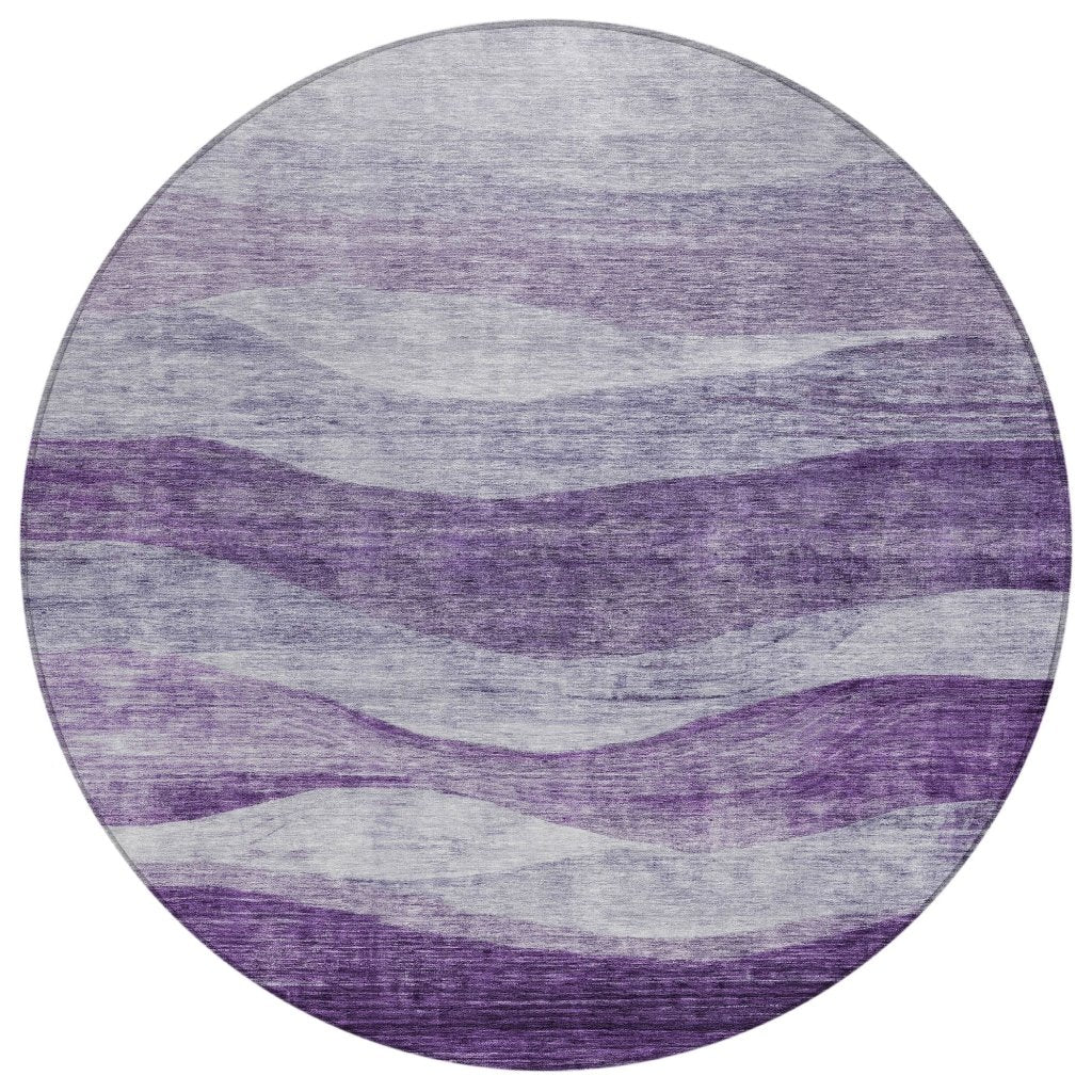 Louisa Purple Washable Indoor - Outdoor Rug - LOOMLAN - LOOMLAN Rugs - Outdoor Rugs