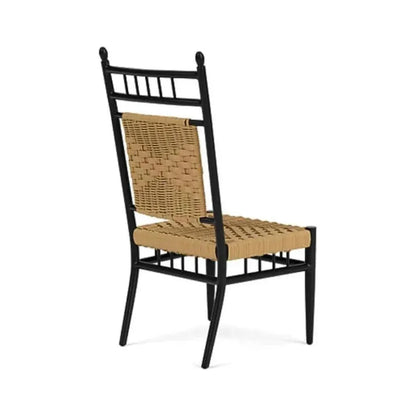 Low Country Dining Chair Premium Wicker Furniture - LOOMLAN - Lloyd Flanders - Outdoor Dining Chairs