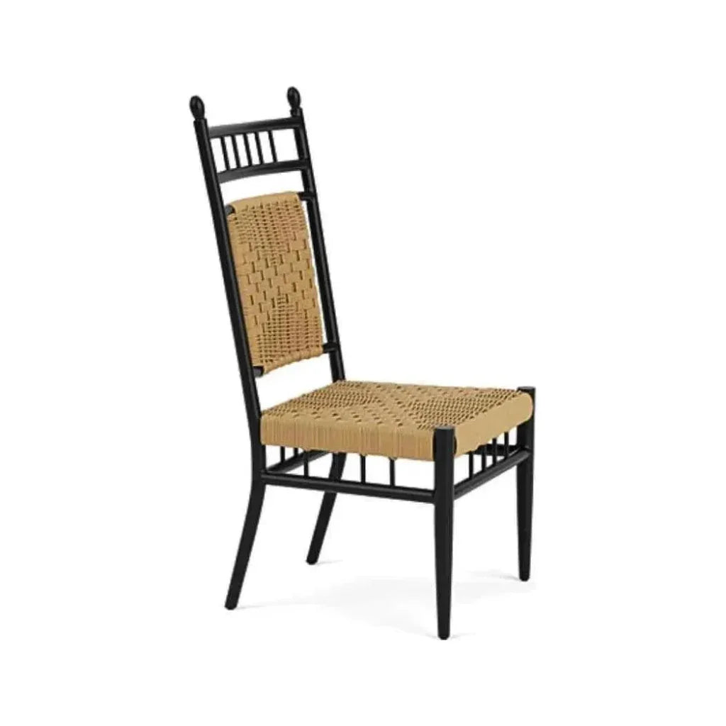 Low Country Dining Chair Premium Wicker Furniture - LOOMLAN - Lloyd Flanders - Outdoor Dining Chairs