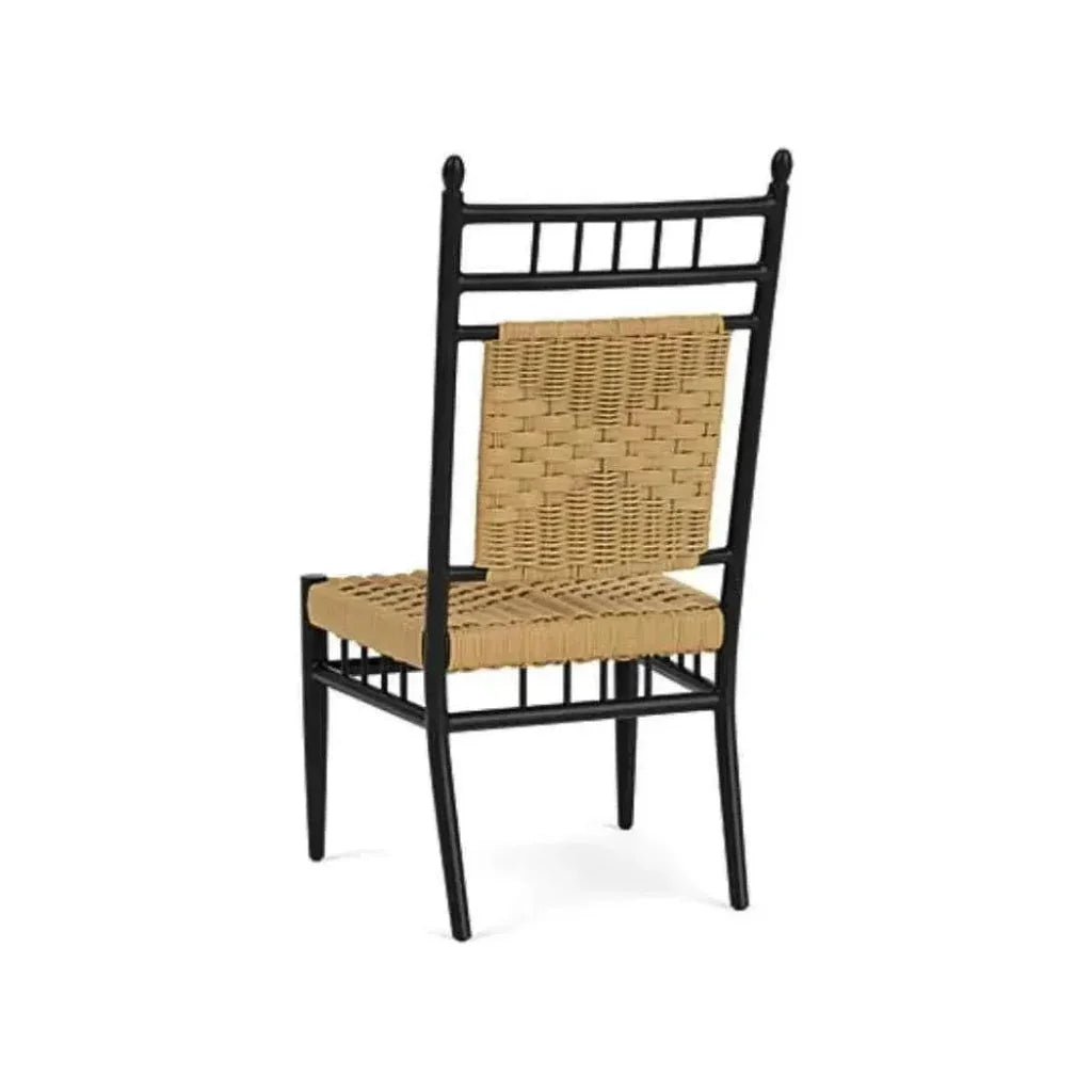Low Country Dining Chair Premium Wicker Furniture - LOOMLAN - Lloyd Flanders - Outdoor Dining Chairs