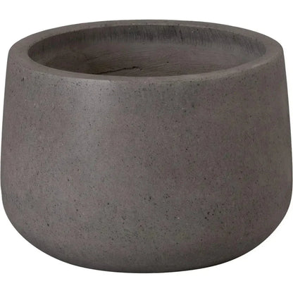 Low Opus Gray Terrazzo Round Planter - LOOMLAN - Planters