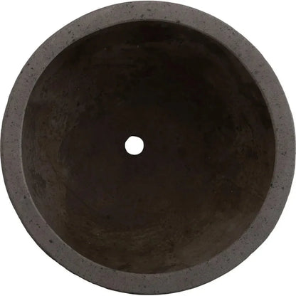 Low Opus Gray Terrazzo Round Planter - LOOMLAN - Planters