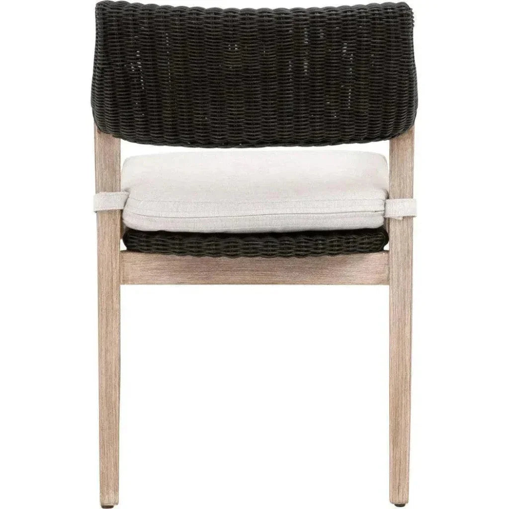 Lucia Fabric Armless Dining Chair - LOOMLAN - Essentials For Living - Dining Chairs