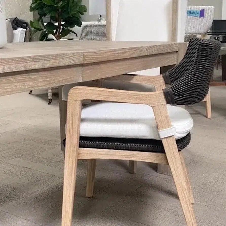 Lucia Fabric Armless Dining Chair - LOOMLAN - Essentials For Living - Dining Chairs