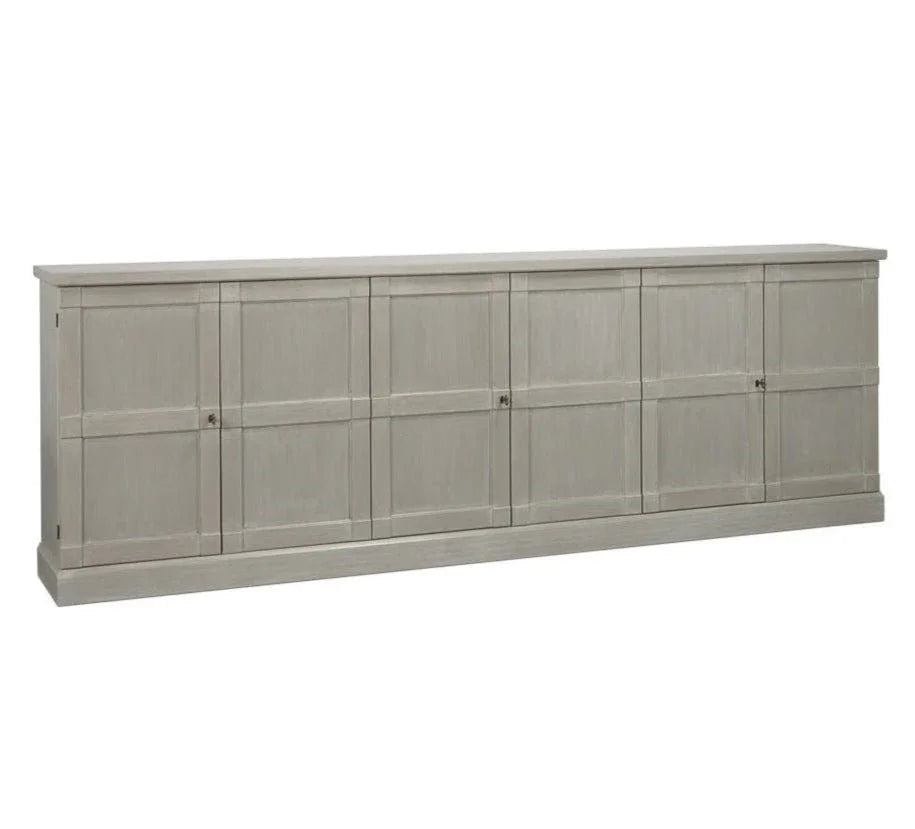 Luciana Six Drawer Wooden Sideboard