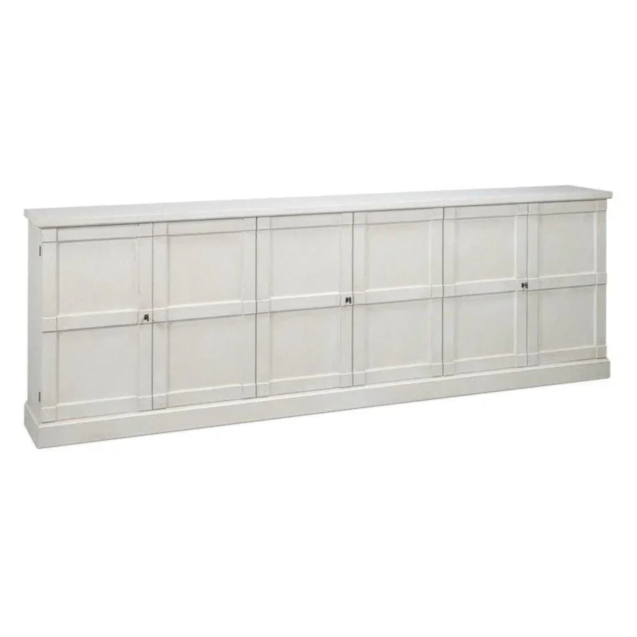 Luciana Six Drawer Wooden Sideboard