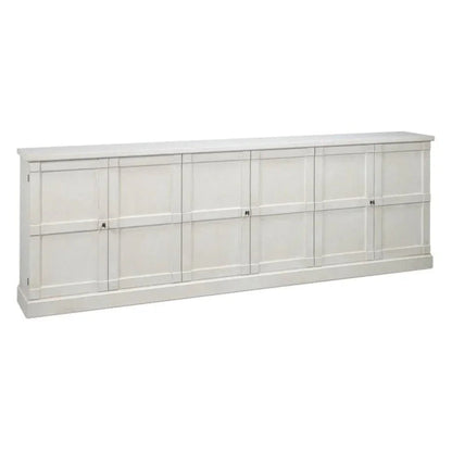 Luciana Six Drawer Wooden Sideboard