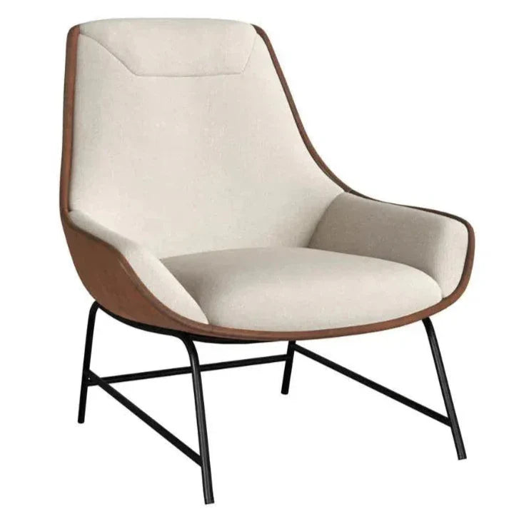 SUNPAN Lucier Leather Handsome Lounge Chair