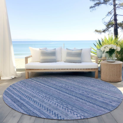 LOOMLAN Rugs Luthyra Denim Washable Indoor-Outdoor Rug