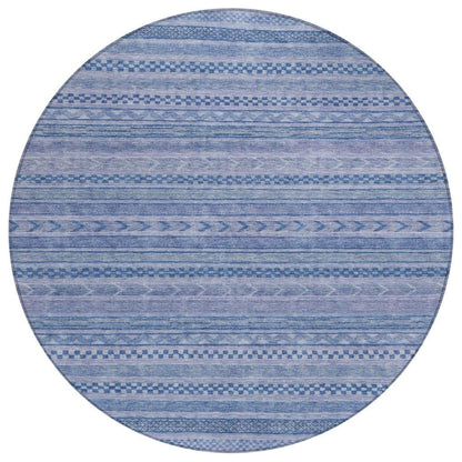 LOOMLAN Rugs Luthyra Denim Washable Indoor-Outdoor Rug