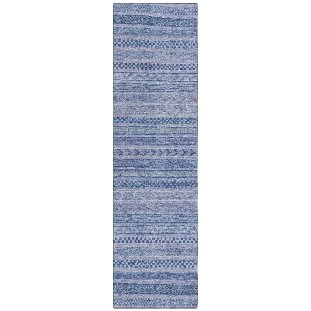 LOOMLAN Rugs Luthyra Denim Washable Indoor-Outdoor Rug