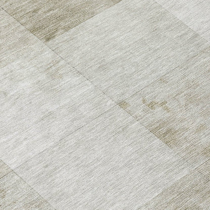 Luxeira Brown Washable Indoor - Outdoor Rug - LOOMLAN - LOOMLAN Rugs - Outdoor Rugs