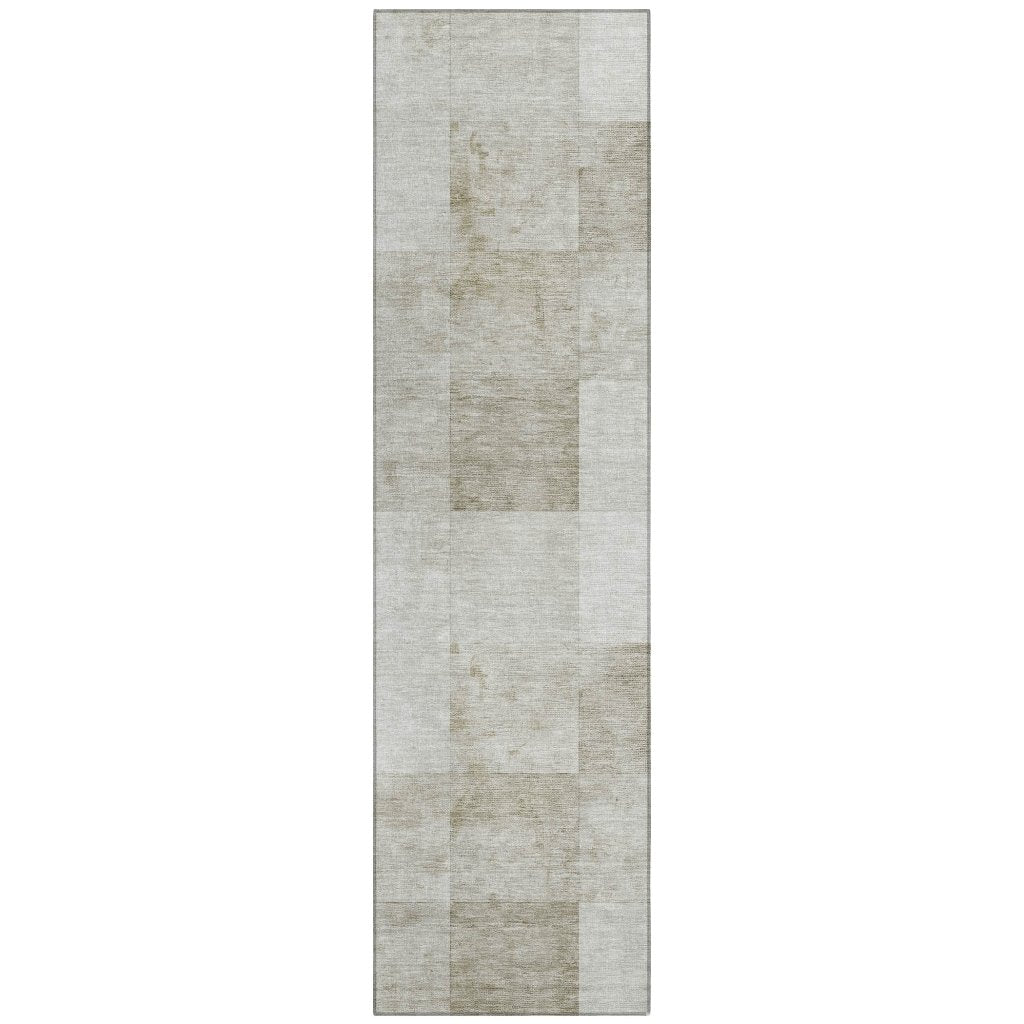 Luxeira Brown Washable Indoor - Outdoor Rug - LOOMLAN - LOOMLAN Rugs - Outdoor Rugs