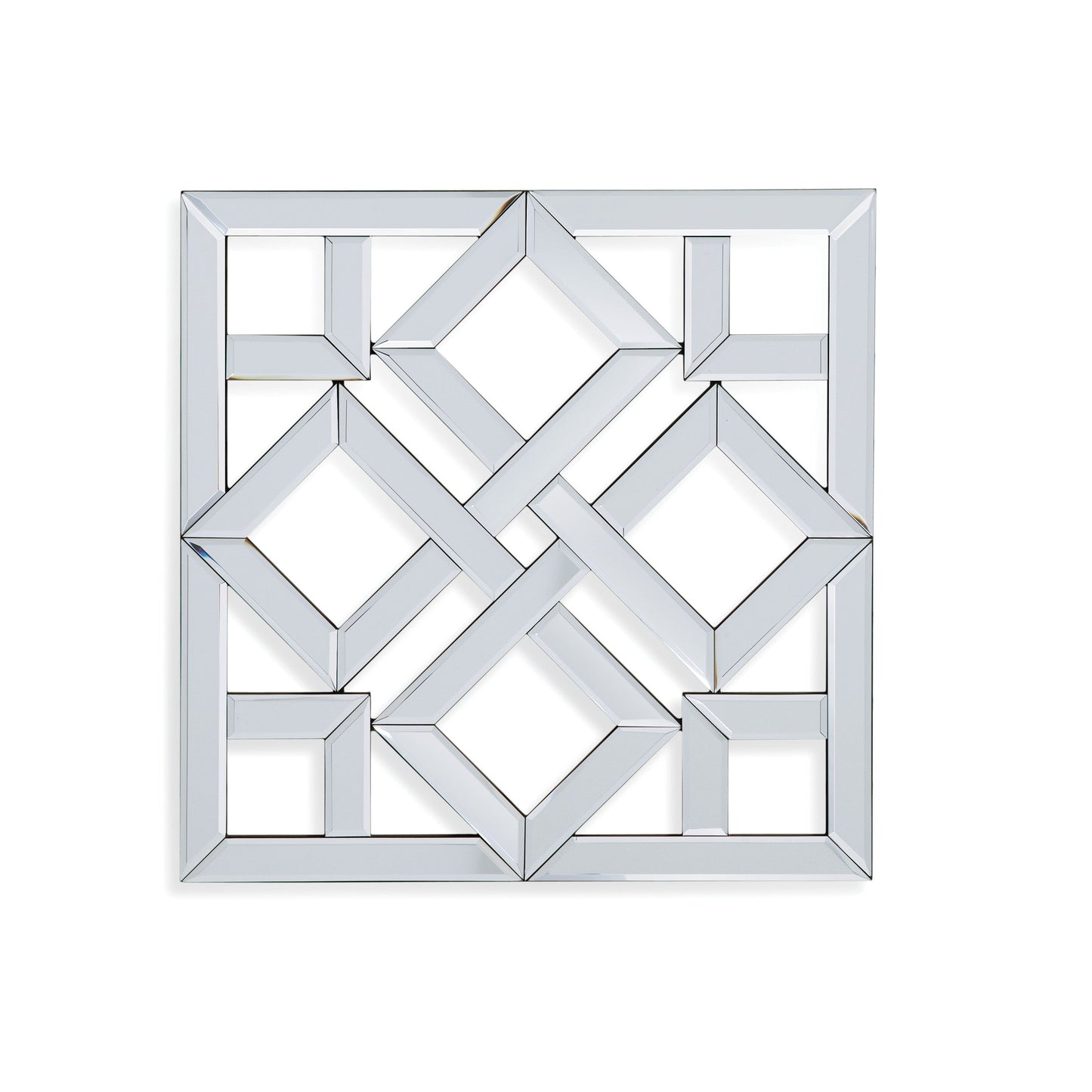 Vida Wood Silver Wall Mirror