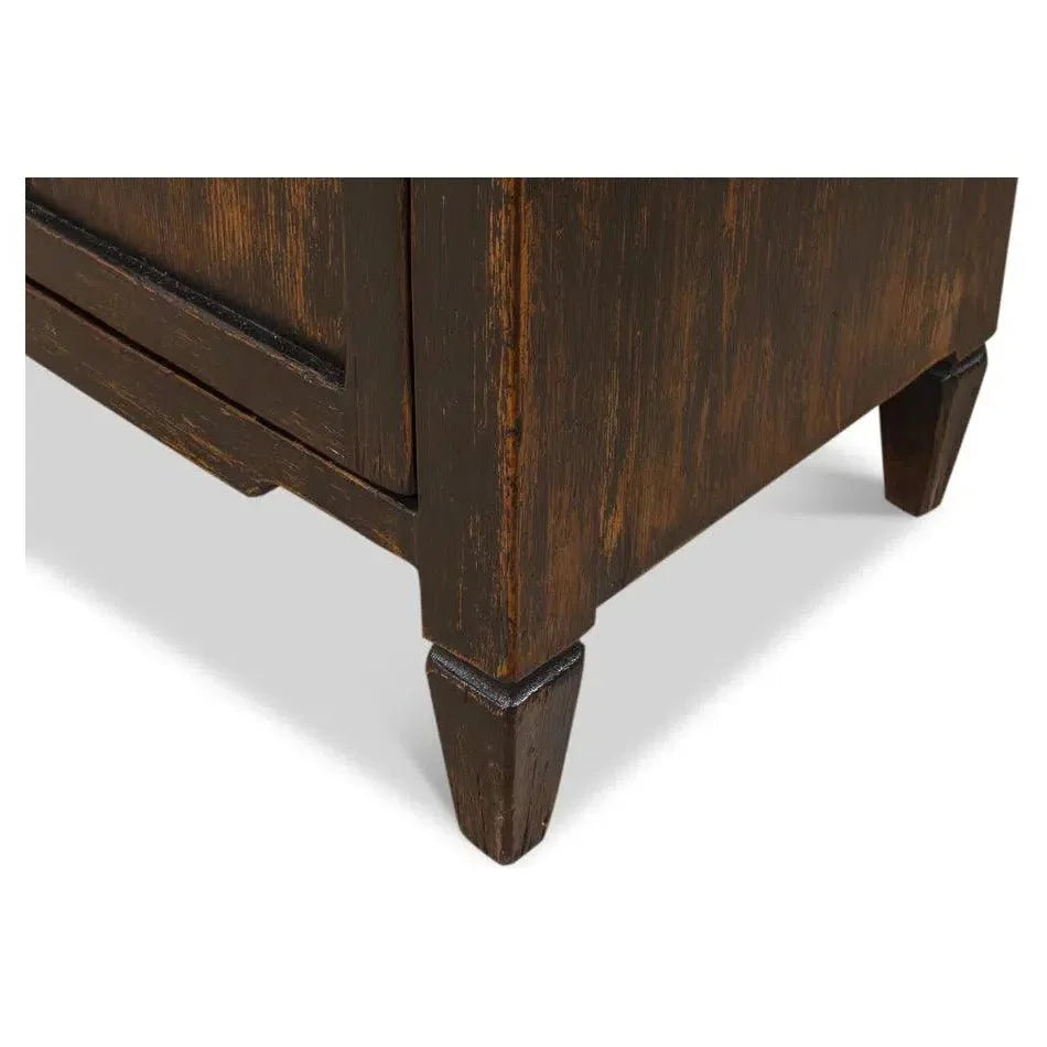 Madigan Sideboard Antique Black - LOOMLAN - Sarreid - Sideboards