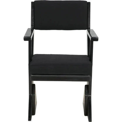 Madoc Arm Chair - LOOMLAN - Noir - Dining Chairs