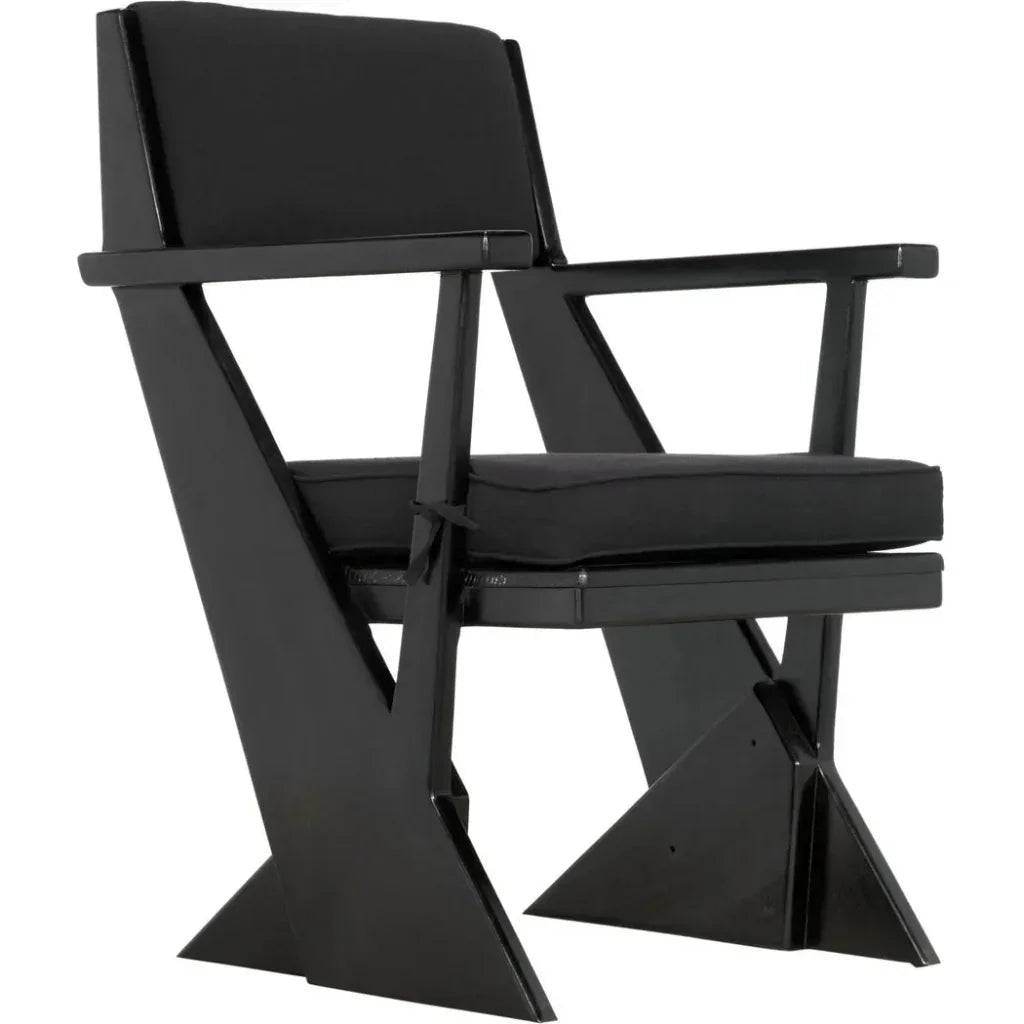 Madoc Arm Chair - LOOMLAN - Noir - Dining Chairs