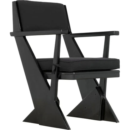 Madoc Arm Chair - LOOMLAN - Noir - Dining Chairs