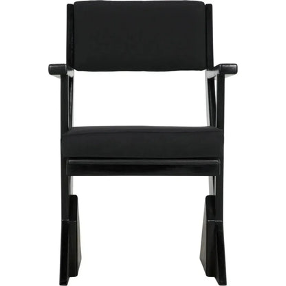 Madoc Arm Chair - LOOMLAN - Noir - Dining Chairs