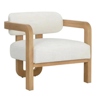 SUNPAN Madrone Leather Eye Catching Lounge Chair