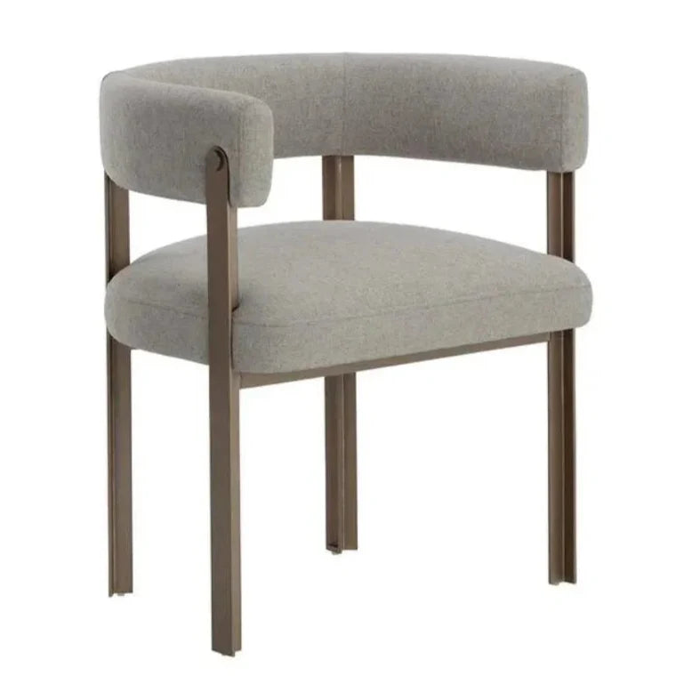 SUNPAN Mae Fabric Dining Armchair
