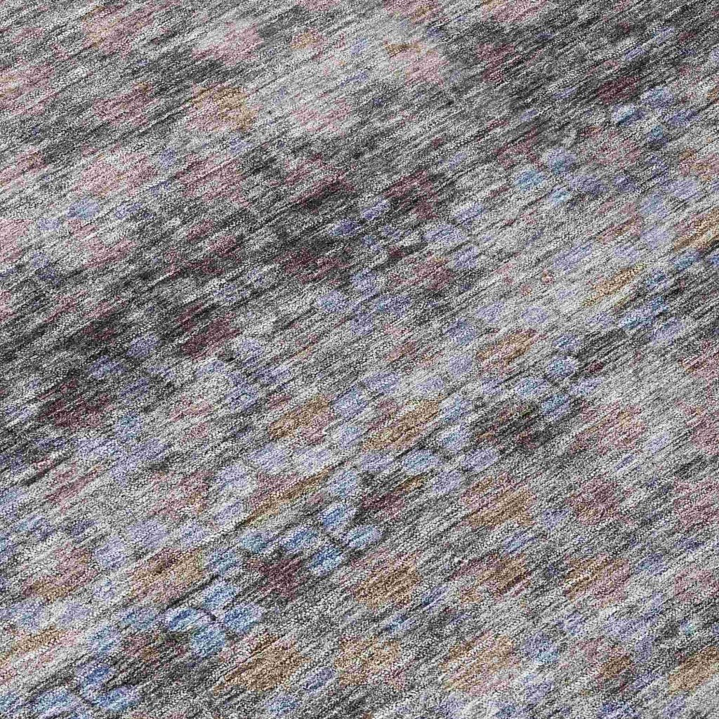 LOOMLAN Rugs Maelis Brown Washable Indoor-Outdoor Rug