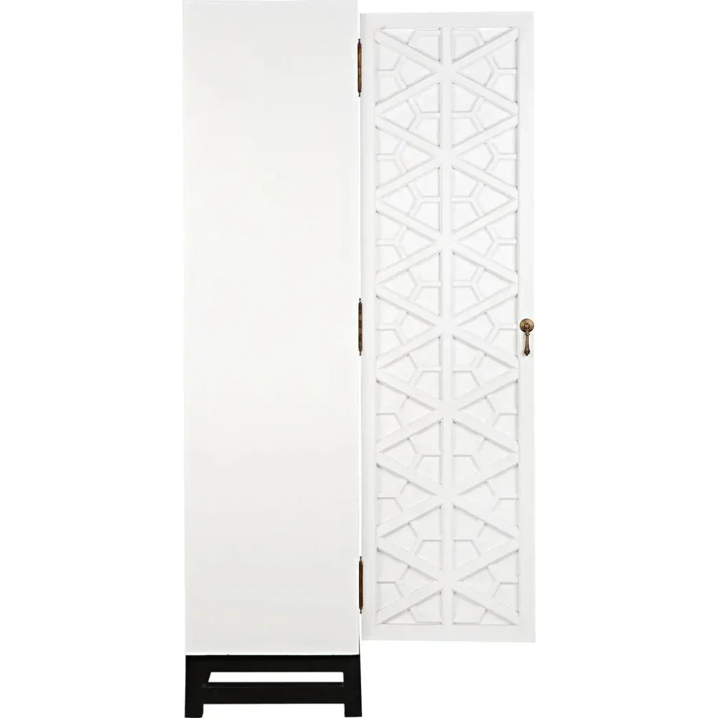 Maharadscha Carved Mahogany Hutch