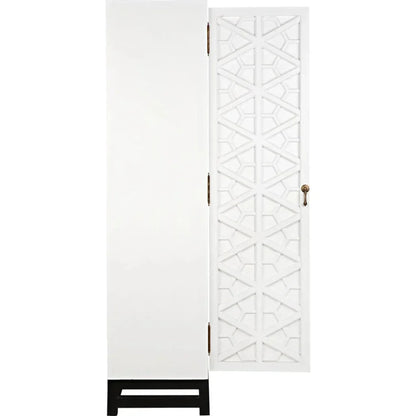 Maharadscha Carved Mahogany Hutch