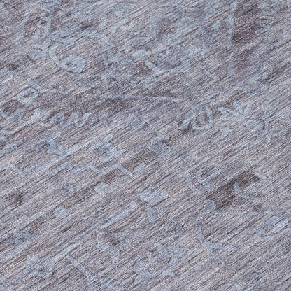 LOOMLAN Rugs Malia Blue Washable Indoor-Outdoor Rug