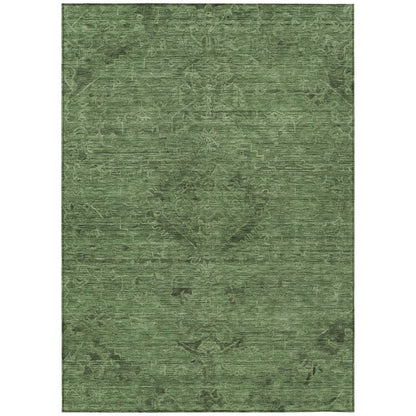 LOOMLAN Rugs Malia Fern Washable Indoor-Outdoor Rug