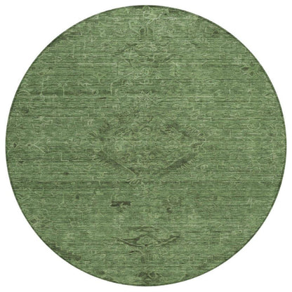 LOOMLAN Rugs Malia Fern Washable Indoor-Outdoor Rug