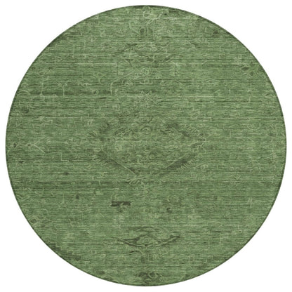 LOOMLAN Rugs Malia Fern Washable Indoor-Outdoor Rug