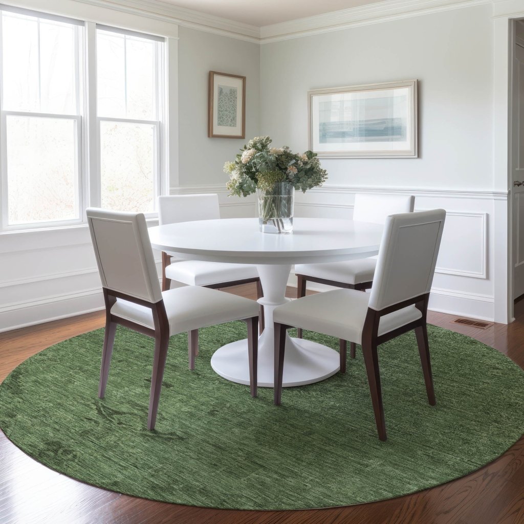 LOOMLAN Rugs Malia Fern Washable Indoor-Outdoor Rug