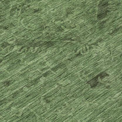 LOOMLAN Rugs Malia Fern Washable Indoor-Outdoor Rug
