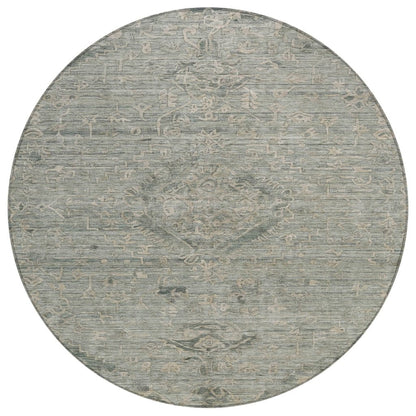 LOOMLAN Rugs Malia Green Washable Indoor-Outdoor Rug