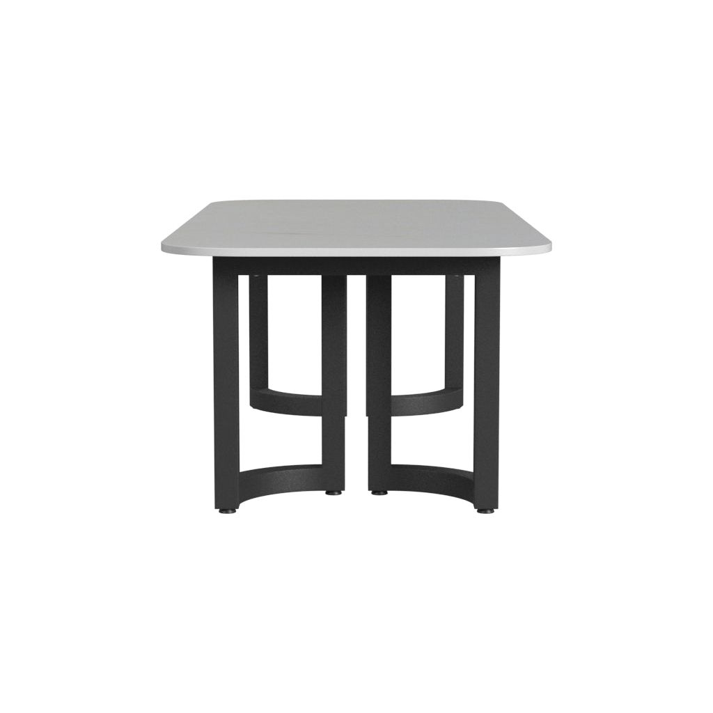 Malibu Aluminum Framed Outdoor Dining Table - LOOMLAN - Sunset West - Outdoor Dining Tables