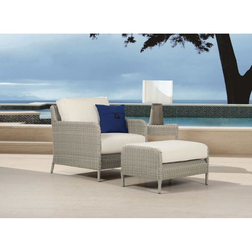 Manhattan Sunbrella Outdoor Club Chair - LOOMLAN - Sunset West - Outdoor Accent Chairs