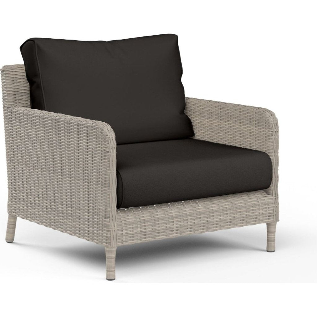 Manhattan Sunbrella Outdoor Club Chair - LOOMLAN - Sunset West - Outdoor Accent Chairs