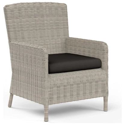 Manhattan Sunbrella Outdoor Dining Chair 2PC - LOOMLAN - Sunset West - Outdoor Dining Chairs