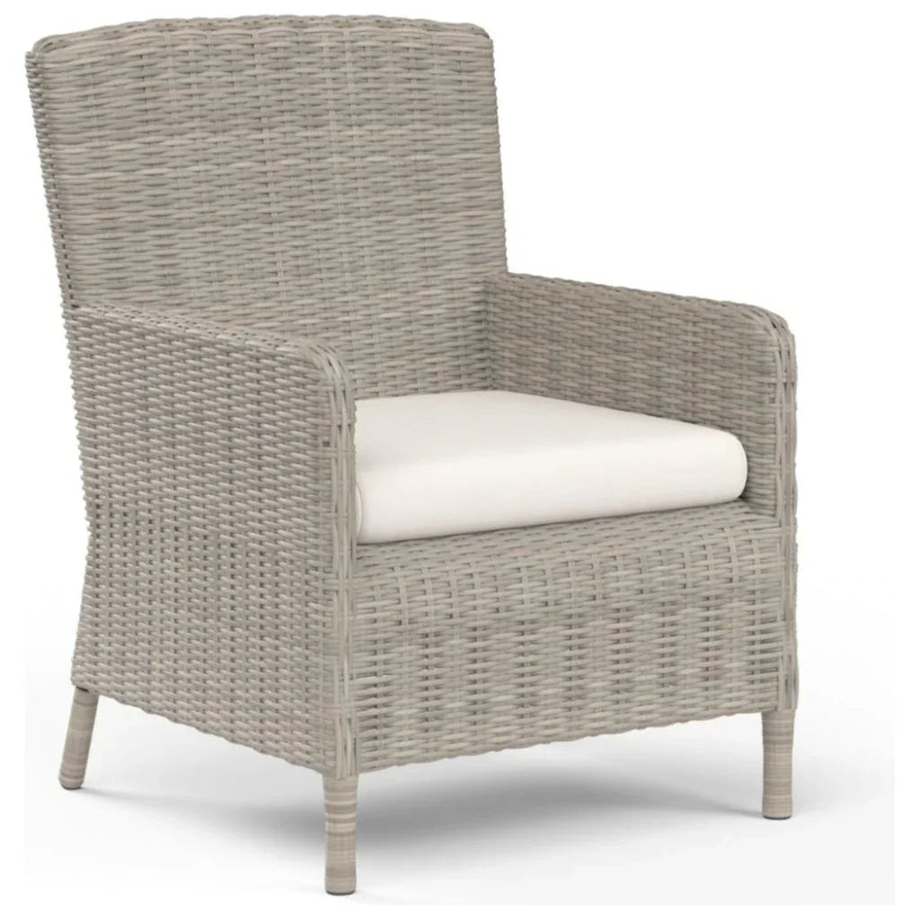 Manhattan Sunbrella Outdoor Dining Chair 2PC - LOOMLAN - Sunset West - Outdoor Dining Chairs