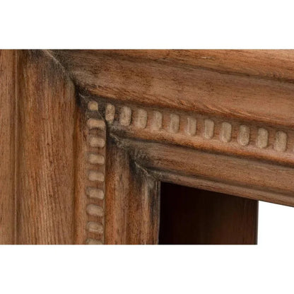 Sarreid Mantel Console Table Natural Brown Reclaimed Wood