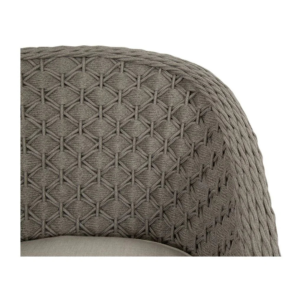 Marbella Sunbrella Outdoor Dining Chair 2PC - LOOMLAN - Sunset West - Outdoor Dining Chairs