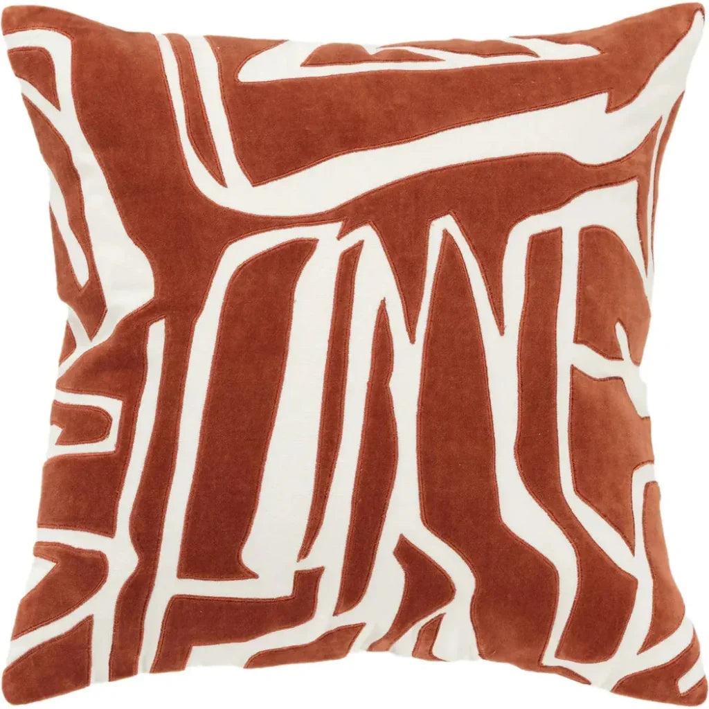 LOOMLAN Marcos Abstract Down Filled Throw Pillow Covers