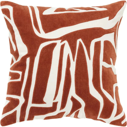 LOOMLAN Marcos Abstract Down Filled Throw Pillow Covers