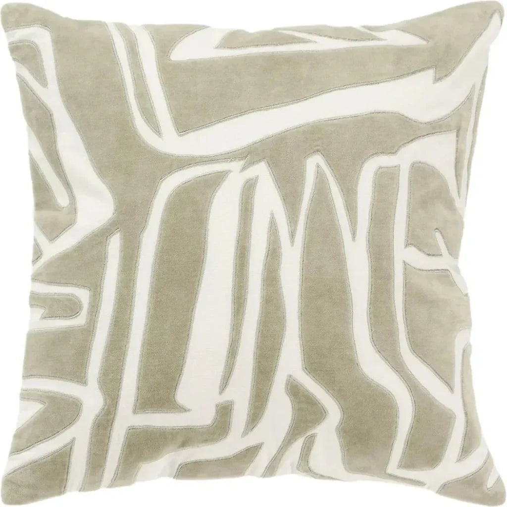 LOOMLAN Marcos Abstract Down Filled Throw Pillow Covers