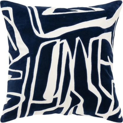 LOOMLAN Marcos Abstract Down Filled Throw Pillow Covers